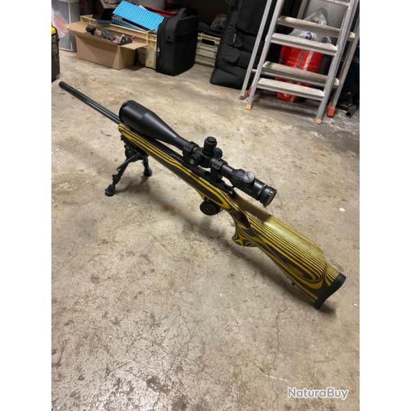 carabine CZ 455 Thumbhole yellow 22 LR