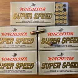 Winchester Super Speed 22 LR 5 boites de 50