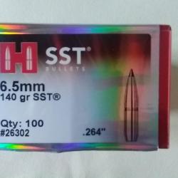 55 Ogives Hornady 6.5 mm SST 140 grains