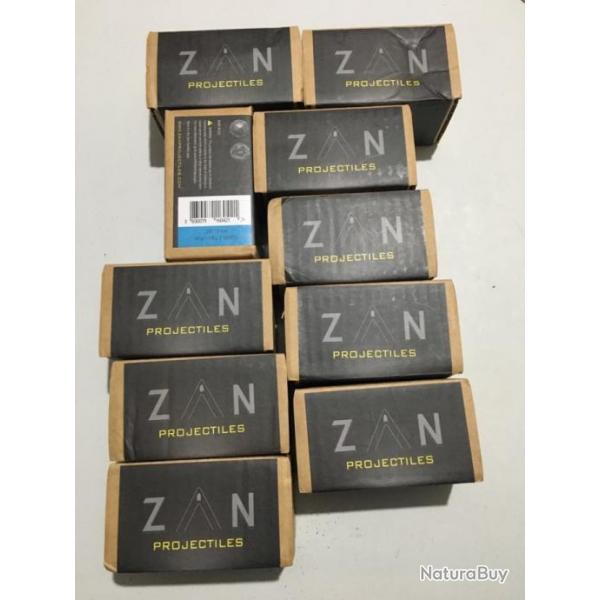 Plomb slug marque ZAN cal 9 mm 90gr