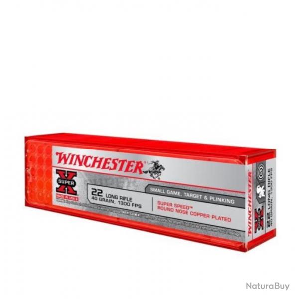 Lot 5 botes de 100 Winchester super x 22lr