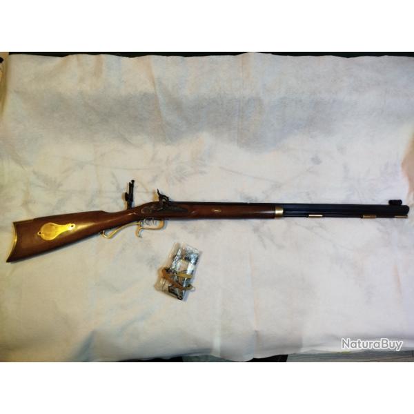 carabine hawaken ardesa Woodman cal:45+Dioptre et guidon pedersoli