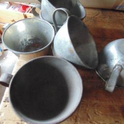 quart gobelet tasse 14 18  troupe réglementaire première seconde 1940 français équipement ww1 ww2