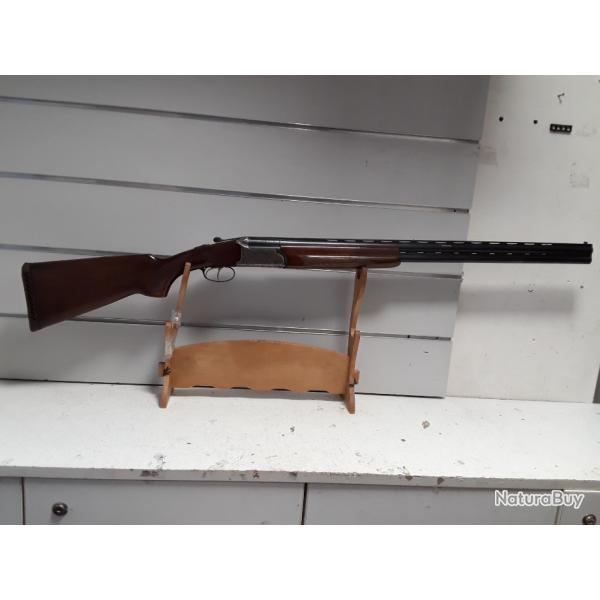 Fusil Superpos Fausti stefano cal.12/76 bois can.76cm