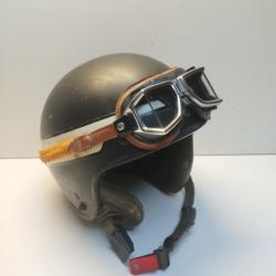 Casque moto militaire année 80-90 Gallet-Chatillon