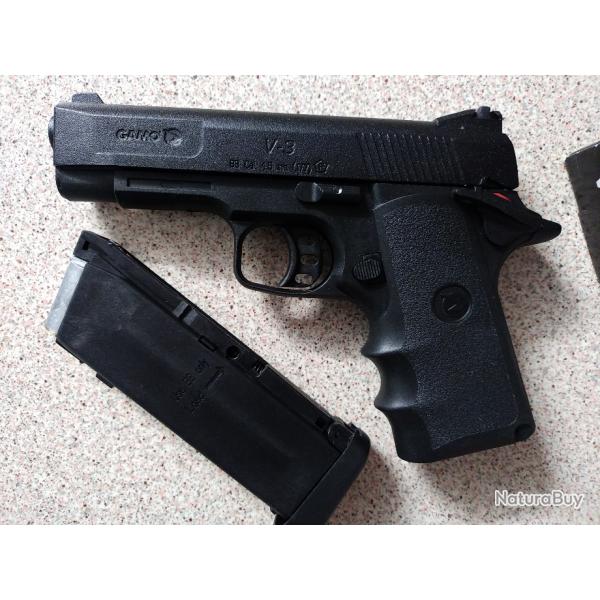 Pistolet  billes acier 4.5mm GAMO V3