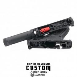 Réplique AAP-01 Assassin gaz GBB Custom Full Upgrade - Black