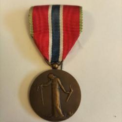 Rare médaille prisonniers civils déportés et otages de la grande guerre