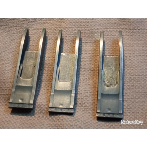 Militaria Allemand WW2 Lot de 3 Support de Hausse WAA Mauser 98k