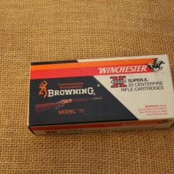 1 boite Winchester calibre 348 Winchester, 200 grain Silvertip