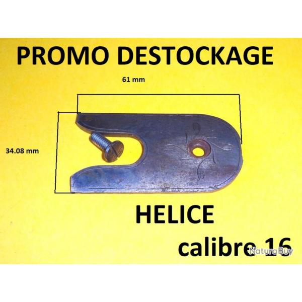 plaque de recouvrement + vis HELICE fusil juxtapos - VENDU PAR JEPERCUTE (SZA992)