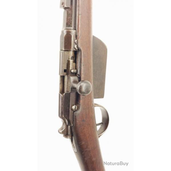 RARE FUSIL INFANTERIE GRAS MODELE 1874 DE CHASSE A CHARGEUR / MAGASIN FIXE CALIBRE 24/65 - FRANCE XI