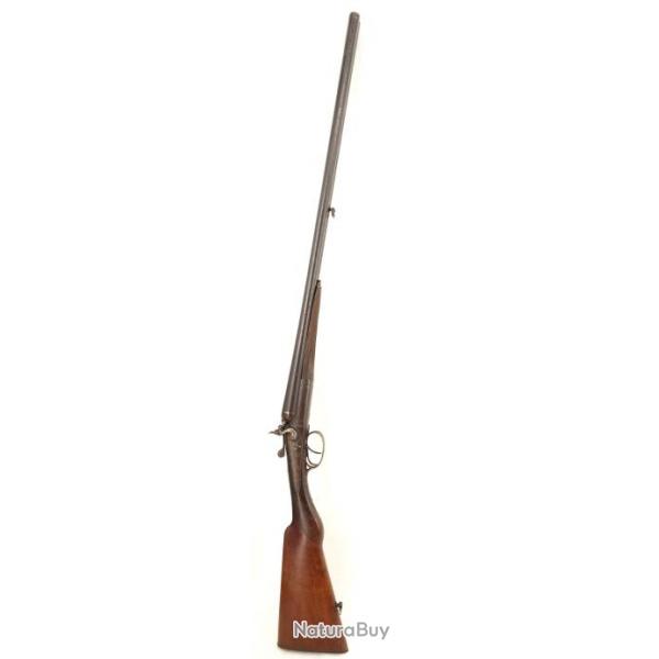 FUSIL CHASSE  CHIENS EXTERNES CALIBRE 16/65 BARET FRERES ET JULLIEN A SAINT ETIENNE - FRANCE XIX F