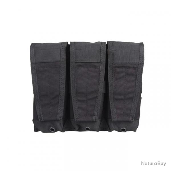 Poche Chargeurs Triple Flap Emersongear - Noir