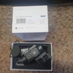point rouge tactic HAWKE série PRISM SIGHT mle 4x24 5,56 BDC DOT avec montage haut & bas pour rail