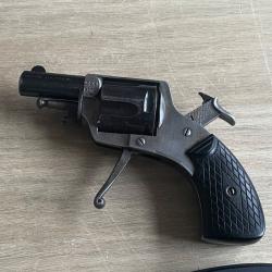 Revolver Bulldog « FAURÉ LEPAGE » breveté « LOUIS HALLEUX » cal 8mm