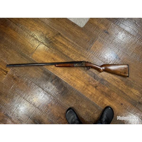 FUSIL ANGLAIS WEBLEY & SCOTT, CALIBRE 12 MONOCOUP - TBE