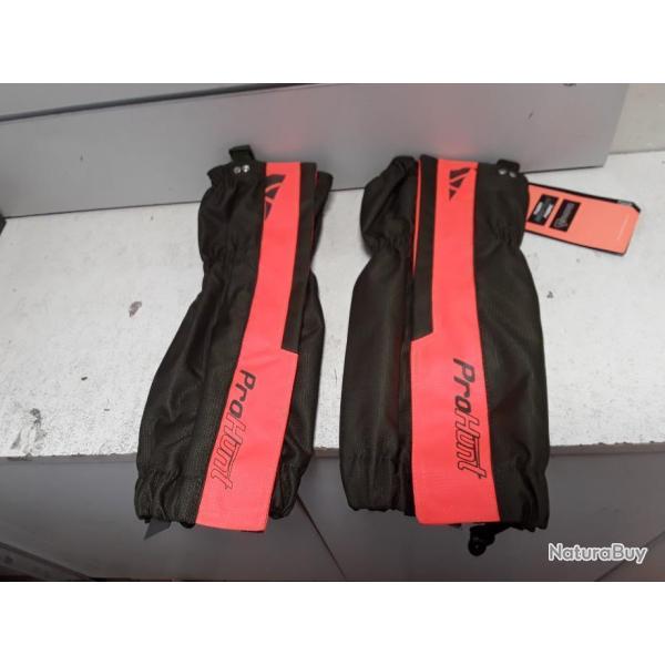 GUETRE PROHUNT GRIFFON ULTRA RESISTANTE KAKI/ORANGE