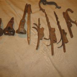 PIECES DE FUSILS DE CHASSE A PERCUSSION