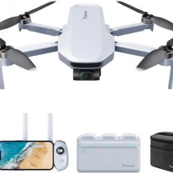 Drone Caméra 4K Combo GPS Drone avec Gimbal à 3 Axes Moins de 249g 3 Batteries Hub de Charge 96min