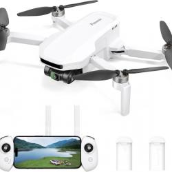 Drone Combo GPS Drone Moins de 249g 2 Batteries 80 Mins de Vol EIS 2,5K Caméra 4KM de Transmission