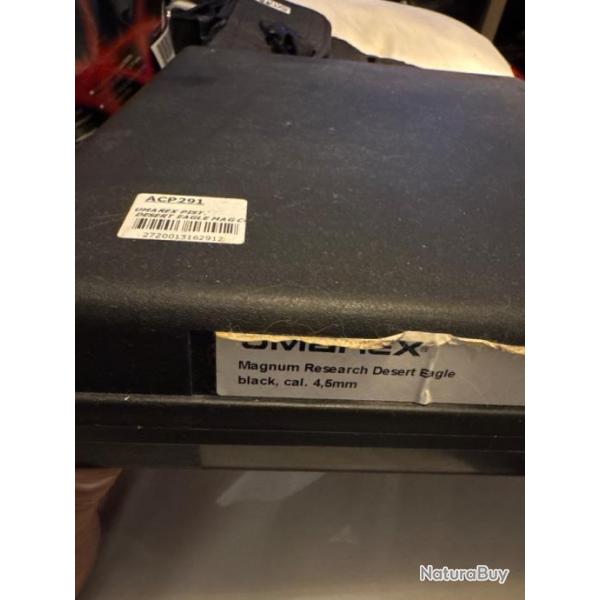 PISTOLET A PLOMB CO2 DESERT EAGLE L6 BLOW-BACK 4,5 MM BB