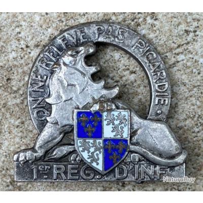 19° Régiment de Hussards Insigne Cavalerie Drago Paris G 1333 Dos lisse