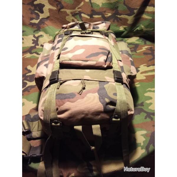 Sac  dos TEO Pro 65 L camouflage Centre Europe.
