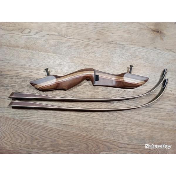 Recurve dmontable Big Tradition Talon 62"  50#