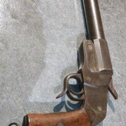 Pistolet lance fusée allemand Hebell model 1894 produit à Liège sous l'occupation.