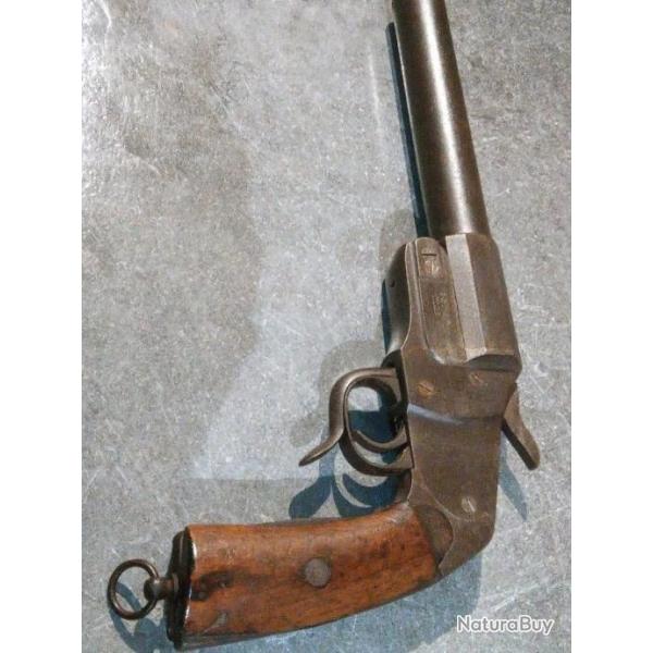 Pistolet lance fuse allemand Hebell model 1894 produit  Lige sous l'occupation.