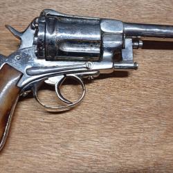 Ancien revolver Monténégrin 5 coups calibre 11