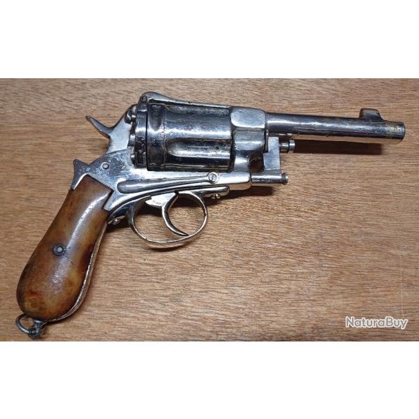 Ancien revolver Montngrin 5 coups calibre 11