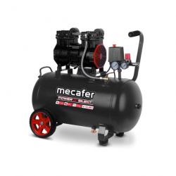 Compresseur d'air Mécafer Power'n silent 50L 2Hp 8bar avec 2 roues Mecafer