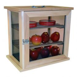 Garde manger en bois pour fruits et légumes hauteur 40 cm