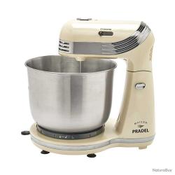 Robot pâtissier maison beige 6 vitesses Pradel France