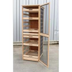 Garde manger fruitier/ légumier en hêtre hauteur 150 cm