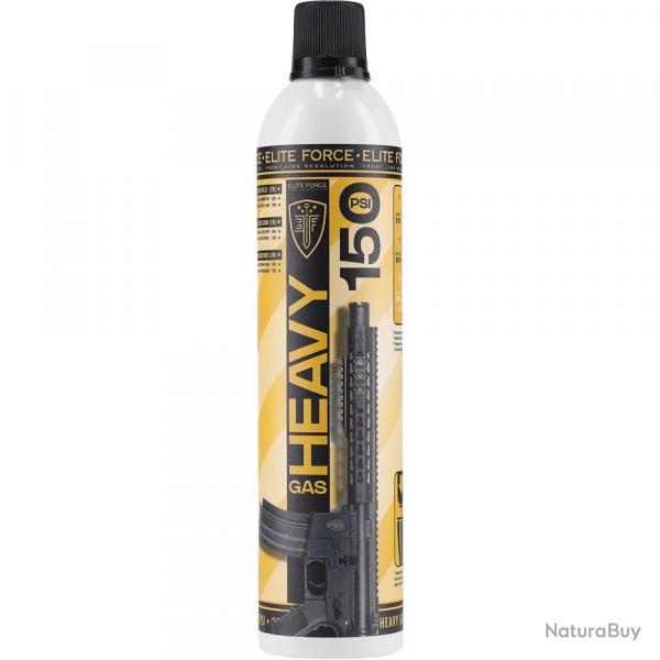 Bombe de gaz Heavy 150PSI pour répliques GBB buse inox 560ml