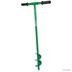 Tarière manuelle Ø.15 cm manche acier L.100 cm