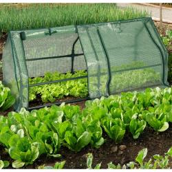 Serre châssis de jardin spécial forçage bâche polyéthylène verte 130 gr/m²