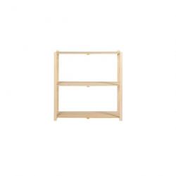 Étagère en bois 90 cm 3 tablettes