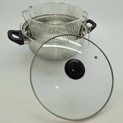 Friteuse en acier inoxydable