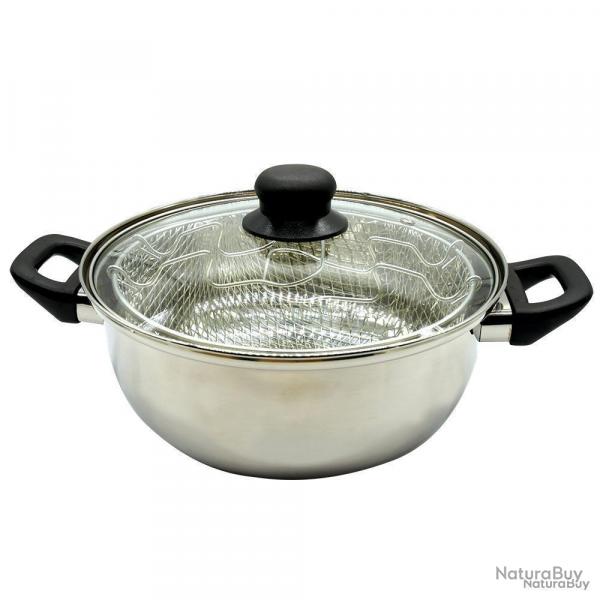 Friteuse en acier inoxydable