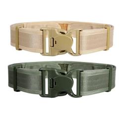 Ceinturon de combat Sangle Nylon Haute Résistance Coyote