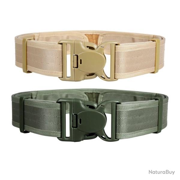 Ceinturon de combat Sangle Nylon Haute Résistance Coyote