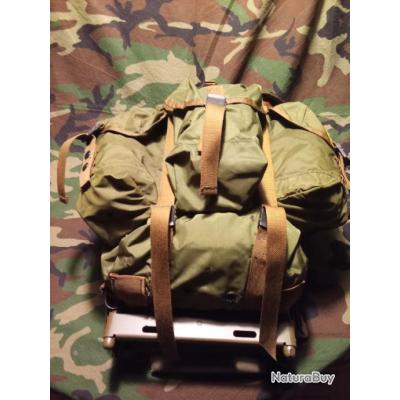 Sac à Dos Militaire ALICE US Army Grand Modèle - Olive Drab - Vintage - Occasion Très Bon état