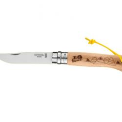 COUTEAU OPINEL N°8 TOUR DE FRANCE GRAVURE 2021/6 - (017574)