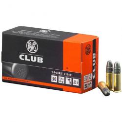 BOITE DE 500 MUNITIONS RWS .22LR Club Sport Line 40 gr