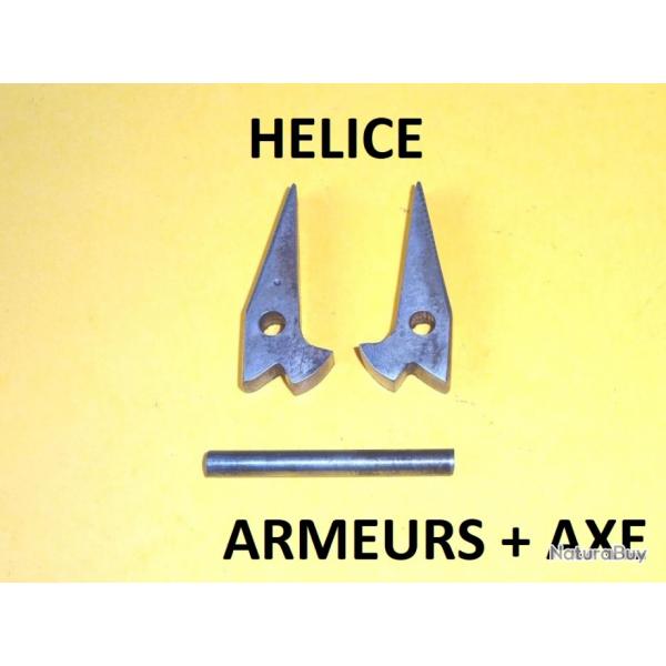 ARMEURS + AXE fusil juxtapos hammerless HELICE - VENDU PAR JEPERCUTE (SZA995)