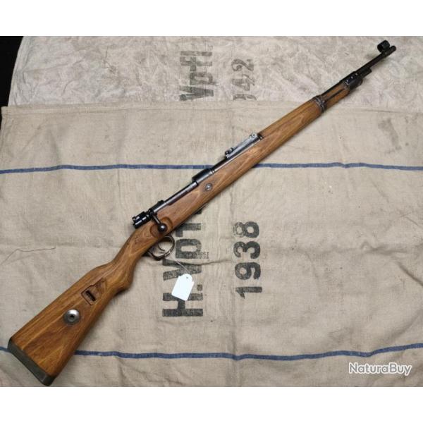 Mauser 98k allemand WW2 code dot 43 mono matricule ( Dv 0225/2) tat top